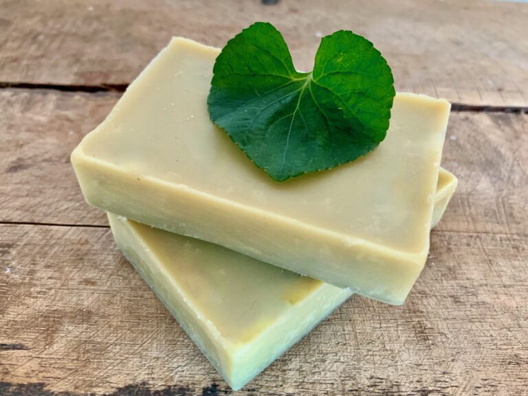 Violet Leaf Lotion Bars