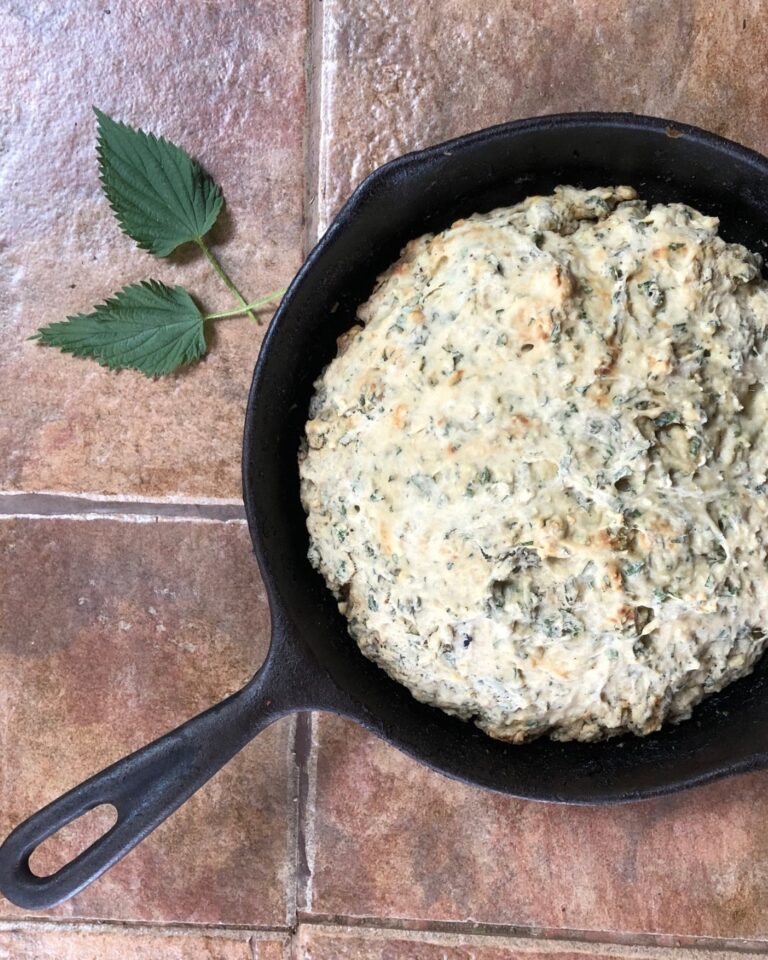 Nettle Soda Bread