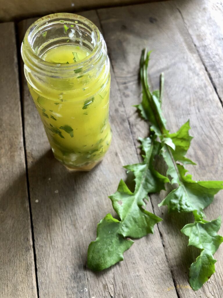 Dandelion Vinaigrette