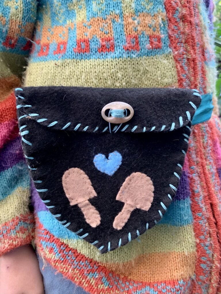 DIY Kids Foraging Pouch