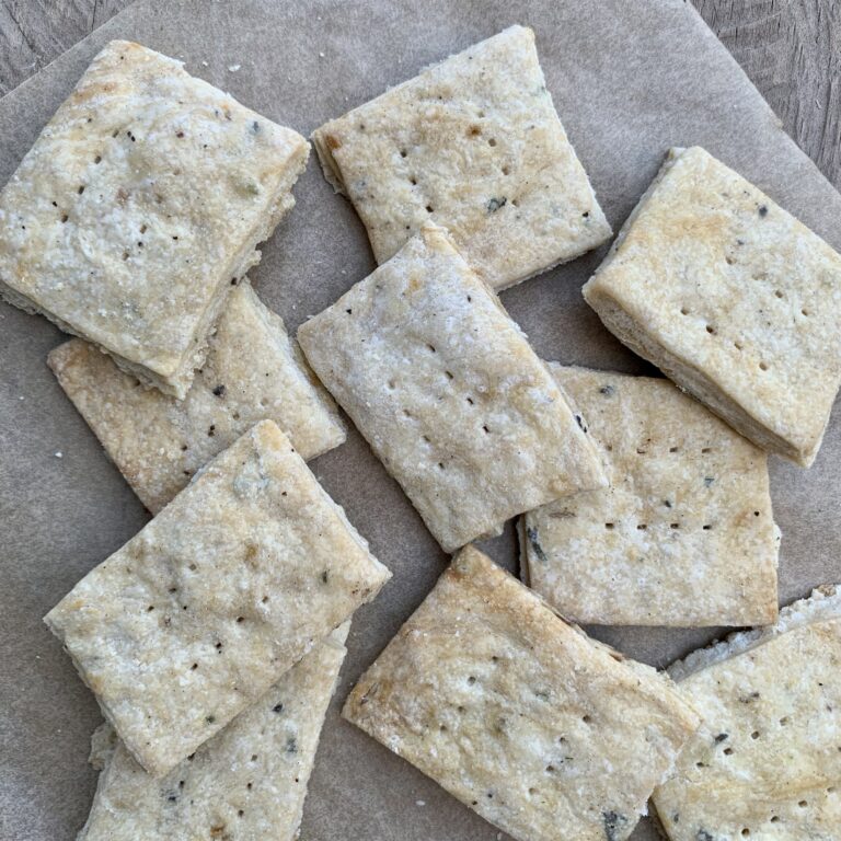 Lavender & Peppercorn Crackers