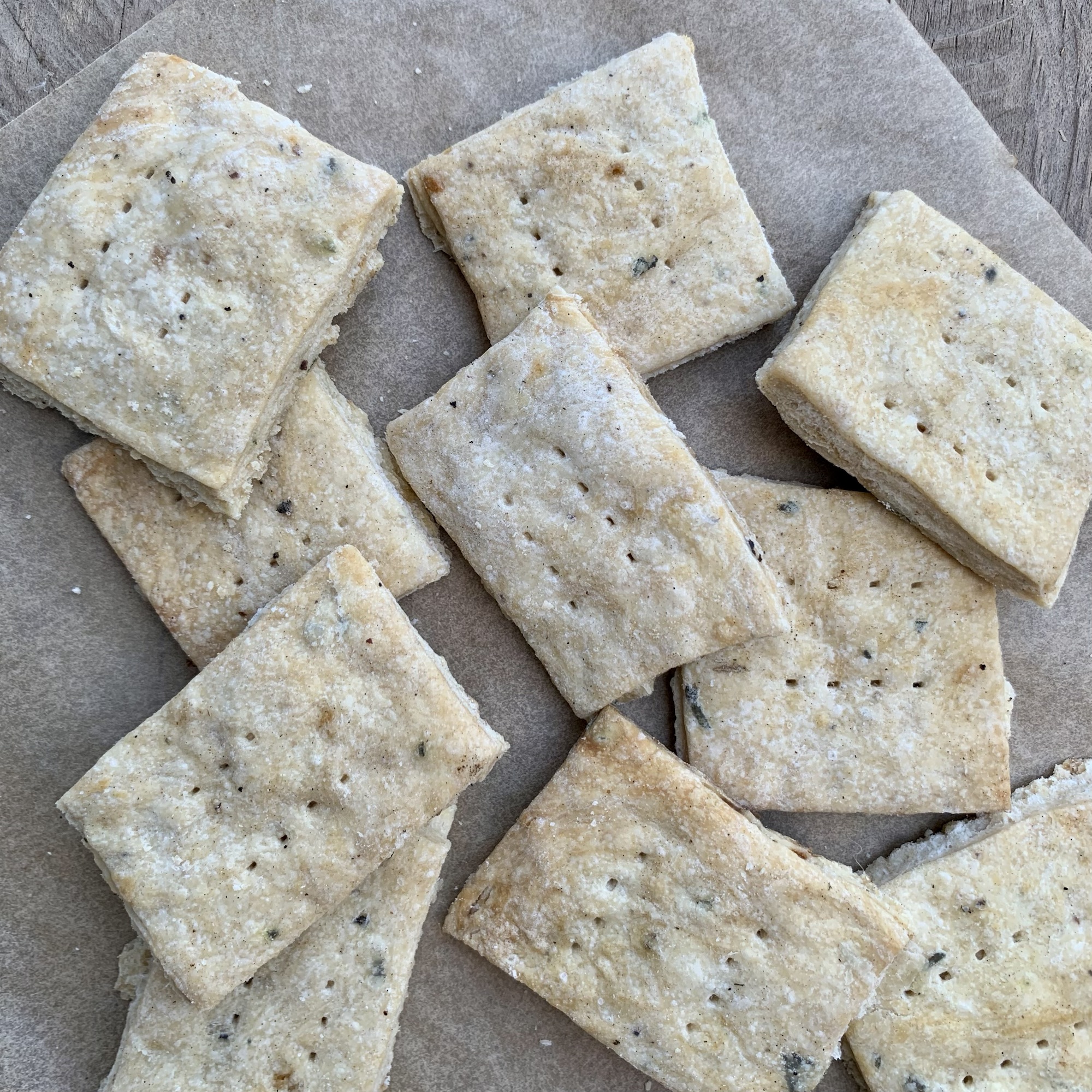 Lavender & Peppercorn Crackers