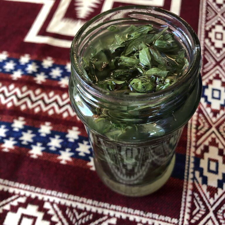 Oregano Tea Tree Vinegar Hair Rinse