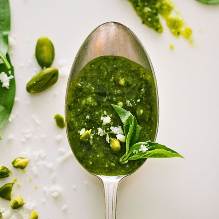 Wild Mustard Greens Pesto