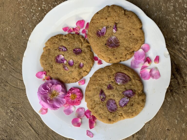 Rose Sugar Cookies