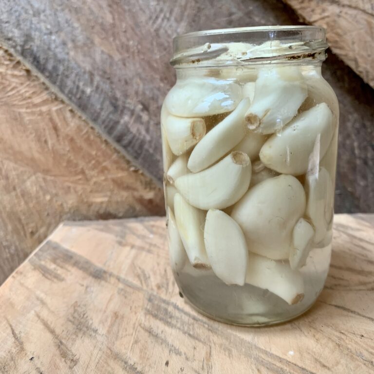 Lacto-Fermented Garlic