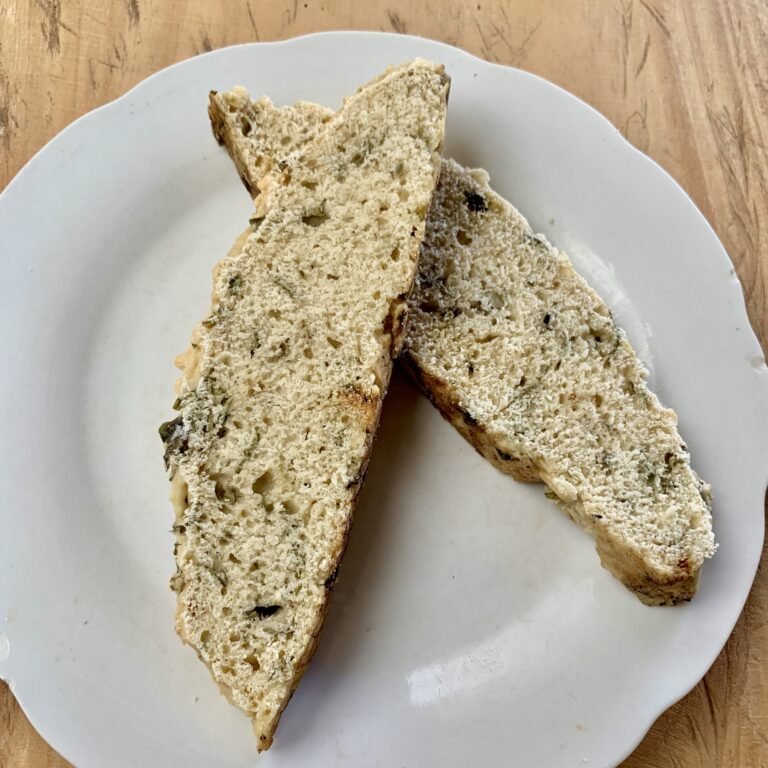 Basil Soda Bread