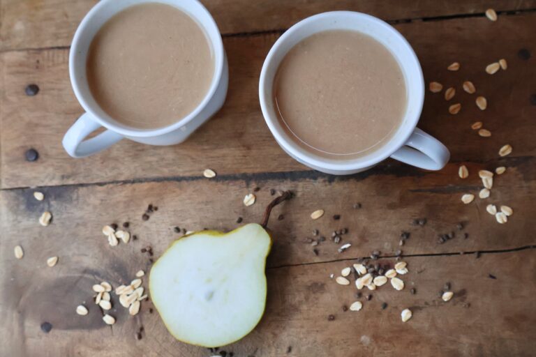 Pear + Cardamom Oat Colada