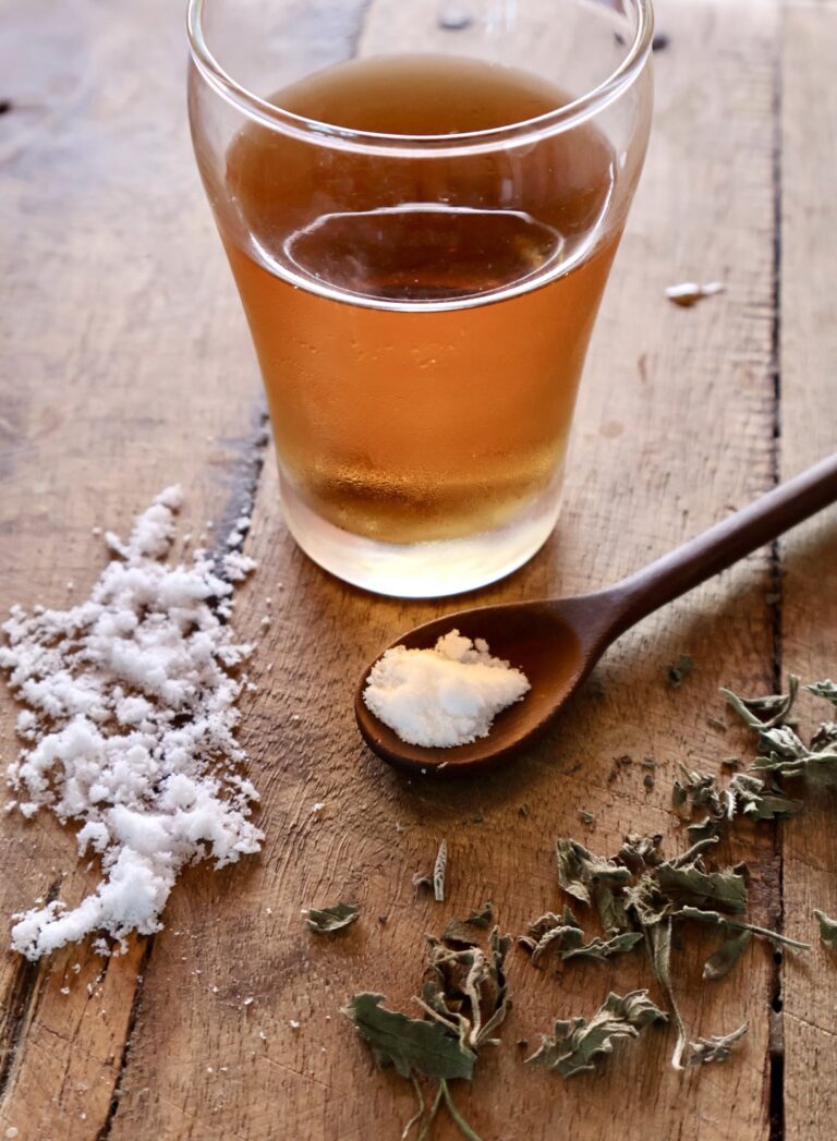 Herbal Gargle for Sore Throats
